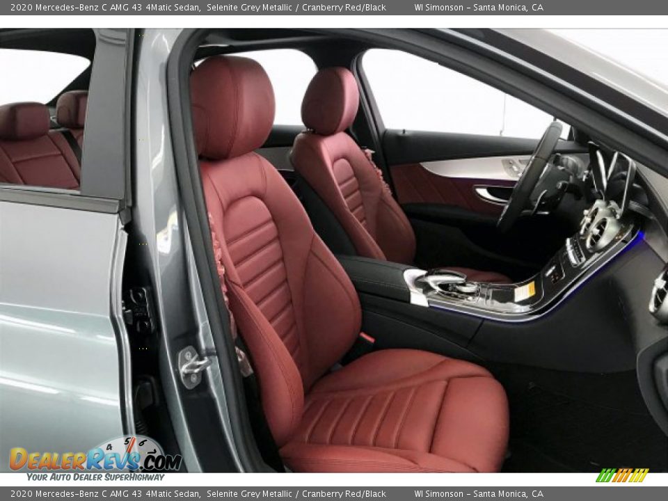 Front Seat of 2020 Mercedes-Benz C AMG 43 4Matic Sedan Photo #6