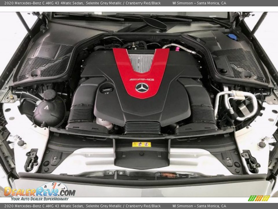 2020 Mercedes-Benz C AMG 43 4Matic Sedan 3.0 Liter AMG biturbo DOHC 24-Valve VVT V6 Engine Photo #9