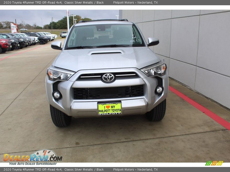2020 Toyota 4Runner TRD Off-Road 4x4 Classic Silver Metallic / Black Photo #3