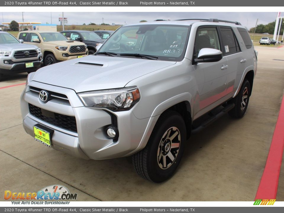 2020 Toyota 4Runner TRD Off-Road 4x4 Classic Silver Metallic / Black Photo #4
