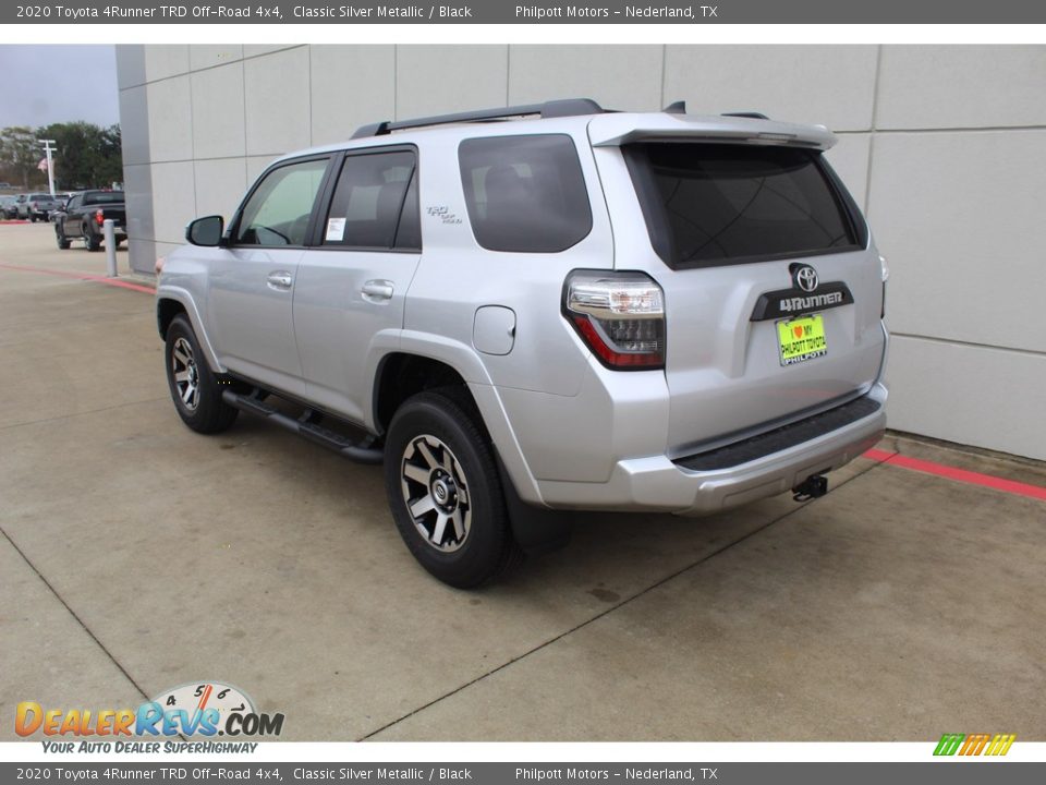 2020 Toyota 4Runner TRD Off-Road 4x4 Classic Silver Metallic / Black Photo #6