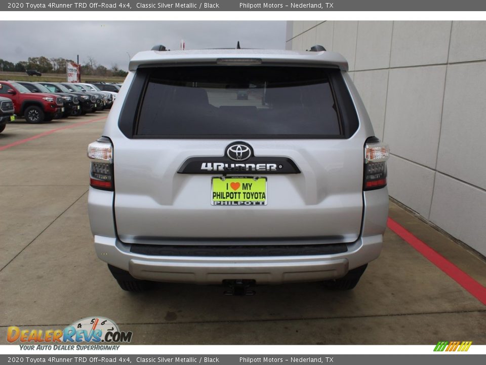 2020 Toyota 4Runner TRD Off-Road 4x4 Classic Silver Metallic / Black Photo #7