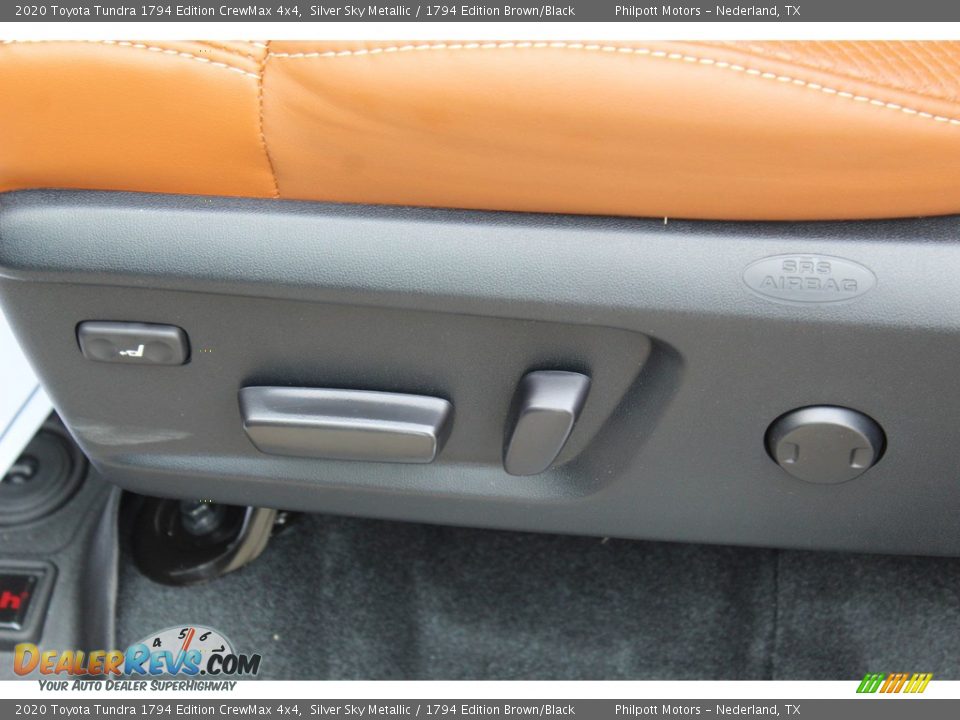 2020 Toyota Tundra 1794 Edition CrewMax 4x4 Silver Sky Metallic / 1794 Edition Brown/Black Photo #13