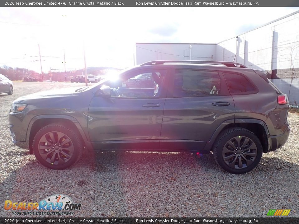 2020 Jeep Cherokee Limited 4x4 Granite Crystal Metallic / Black Photo #2