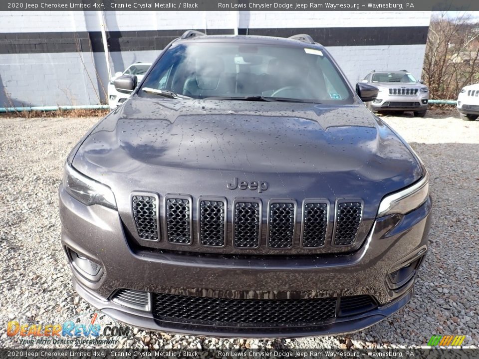 2020 Jeep Cherokee Limited 4x4 Granite Crystal Metallic / Black Photo #8