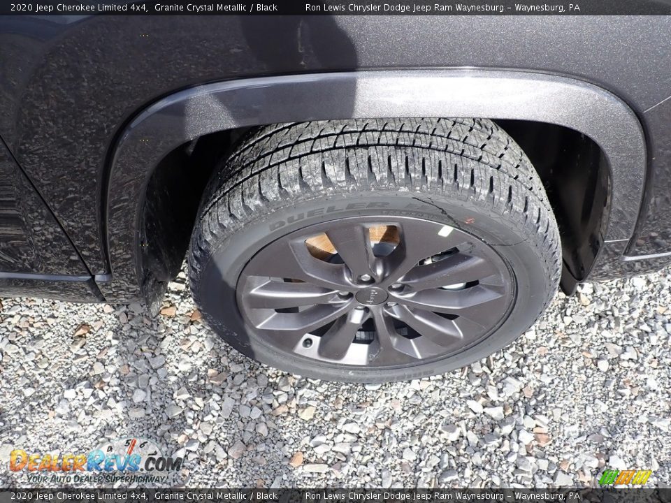 2020 Jeep Cherokee Limited 4x4 Granite Crystal Metallic / Black Photo #9