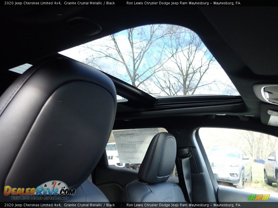 2020 Jeep Cherokee Limited 4x4 Granite Crystal Metallic / Black Photo #12