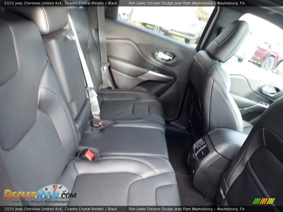 2020 Jeep Cherokee Limited 4x4 Granite Crystal Metallic / Black Photo #13
