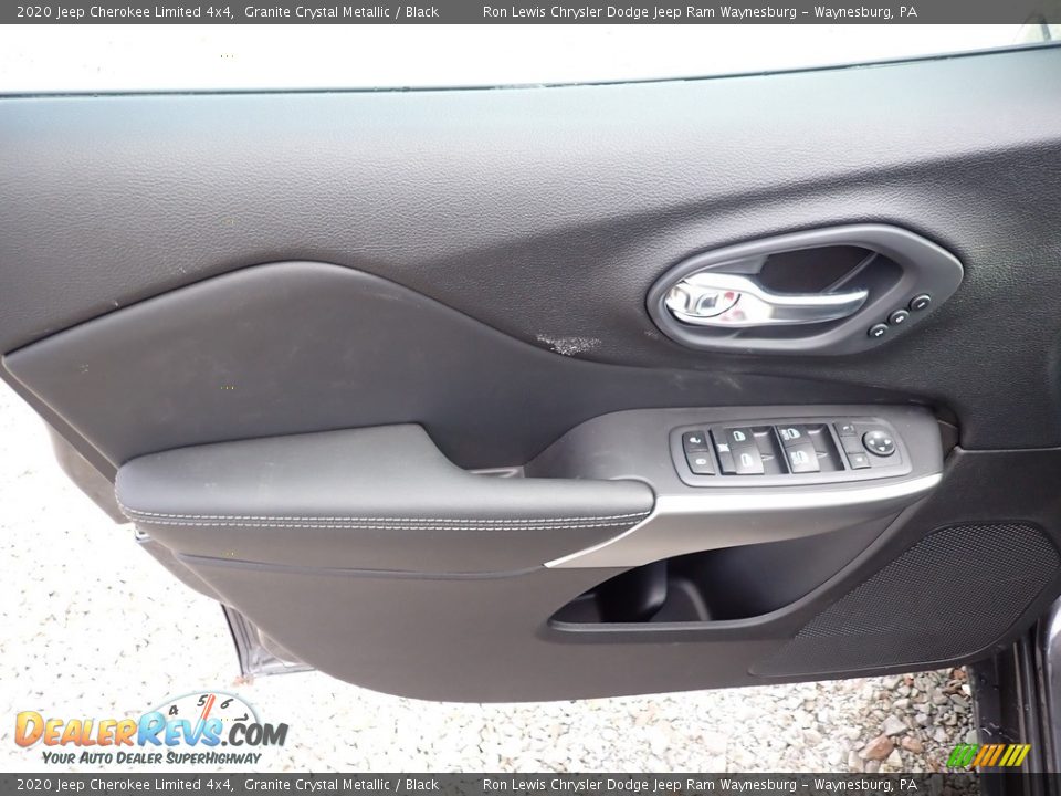 2020 Jeep Cherokee Limited 4x4 Granite Crystal Metallic / Black Photo #14