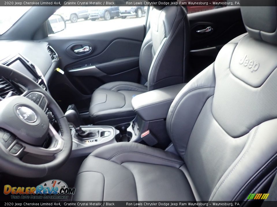 2020 Jeep Cherokee Limited 4x4 Granite Crystal Metallic / Black Photo #15