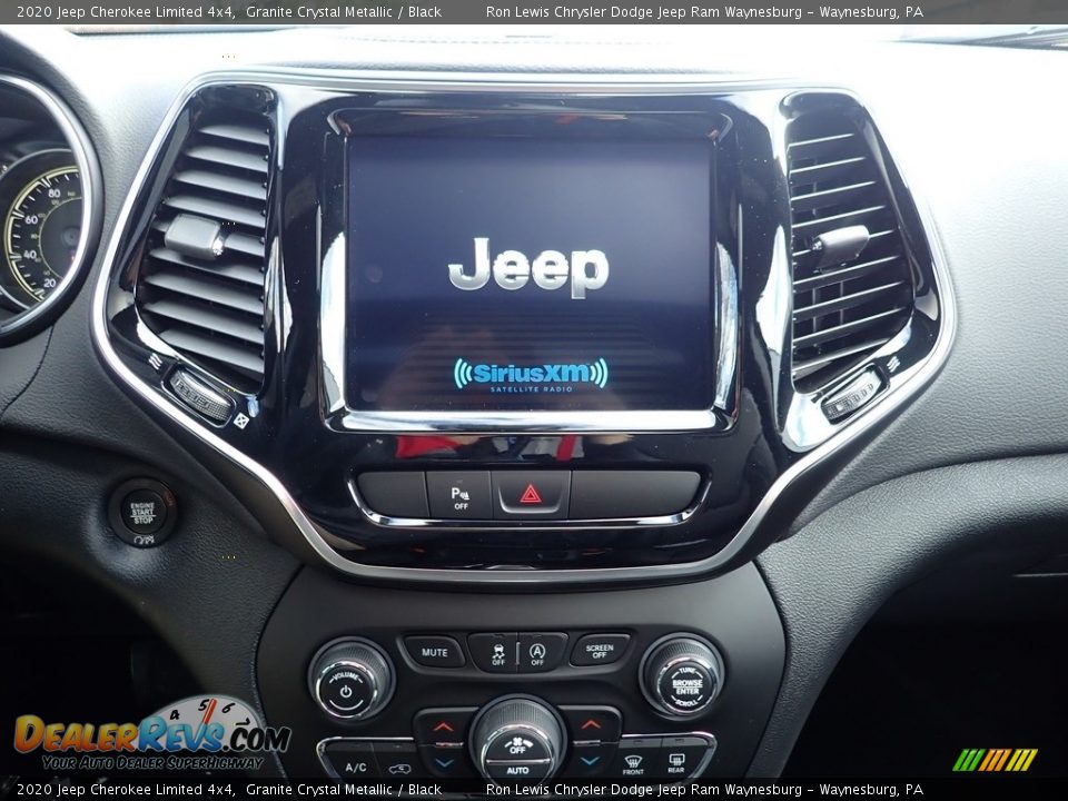 2020 Jeep Cherokee Limited 4x4 Granite Crystal Metallic / Black Photo #17
