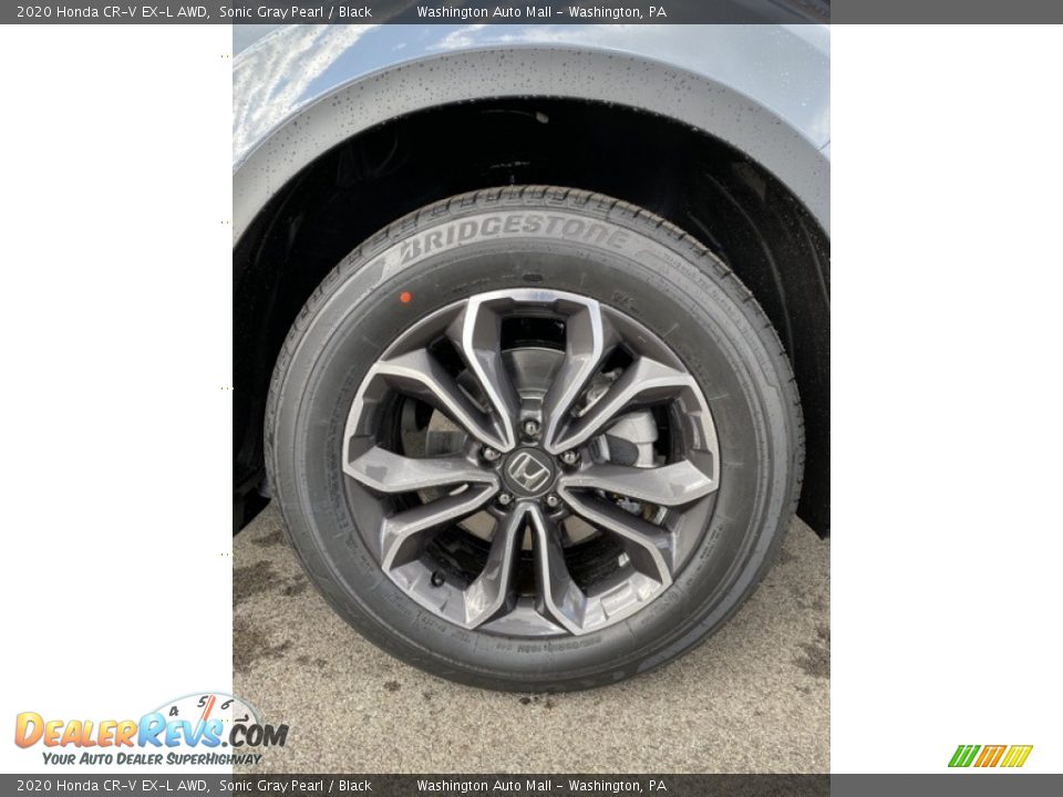 2020 Honda CR-V EX-L AWD Sonic Gray Pearl / Black Photo #28