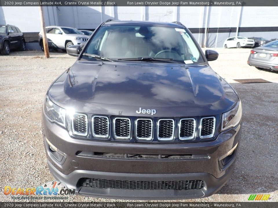 2020 Jeep Compass Latitude 4x4 Granite Crystal Metallic / Black Photo #8