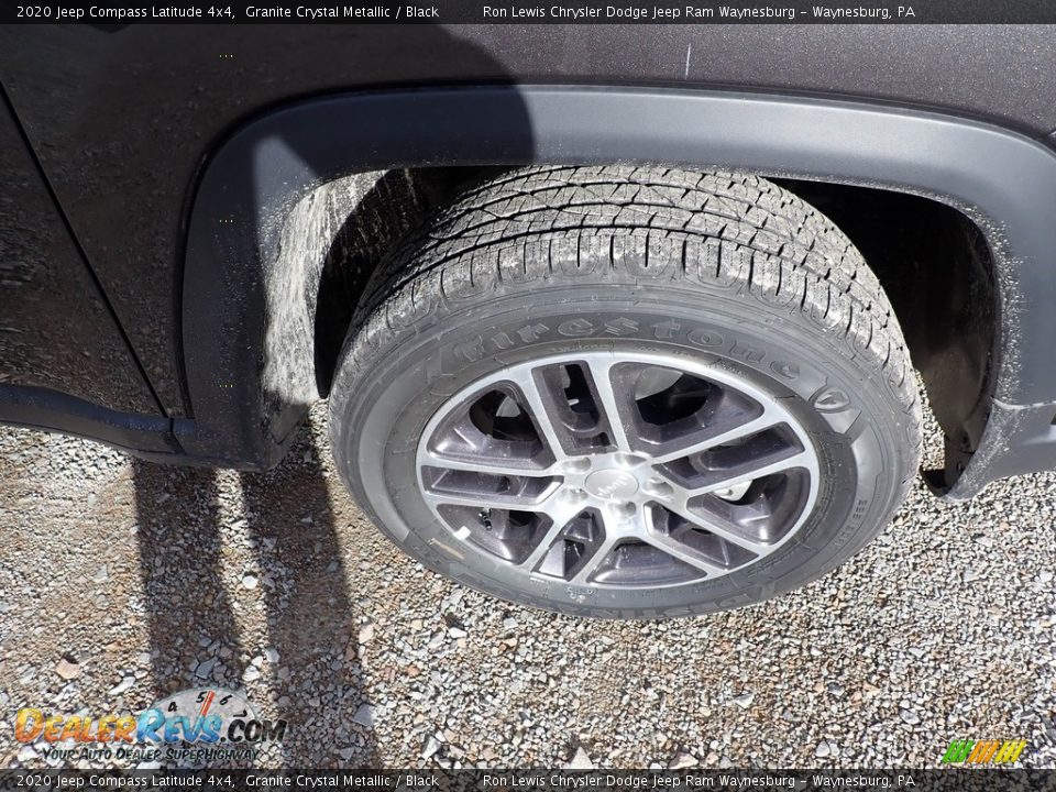 2020 Jeep Compass Latitude 4x4 Granite Crystal Metallic / Black Photo #9