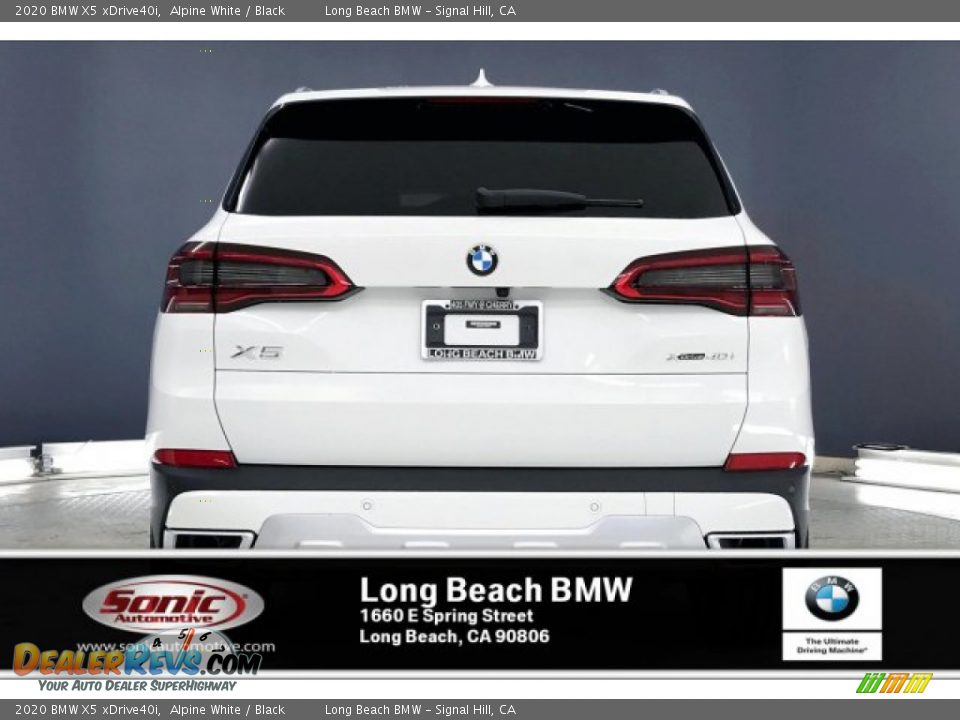 2020 BMW X5 xDrive40i Alpine White / Black Photo #3