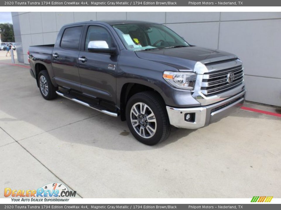 2020 Toyota Tundra 1794 Edition CrewMax 4x4 Magnetic Gray Metallic / 1794 Edition Brown/Black Photo #2