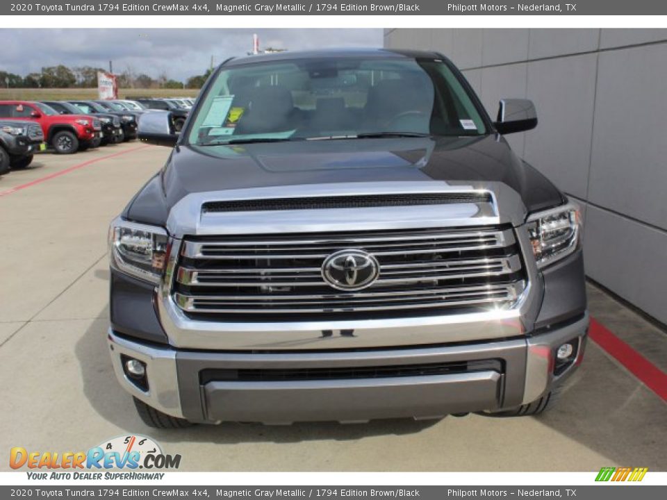 2020 Toyota Tundra 1794 Edition CrewMax 4x4 Magnetic Gray Metallic / 1794 Edition Brown/Black Photo #3