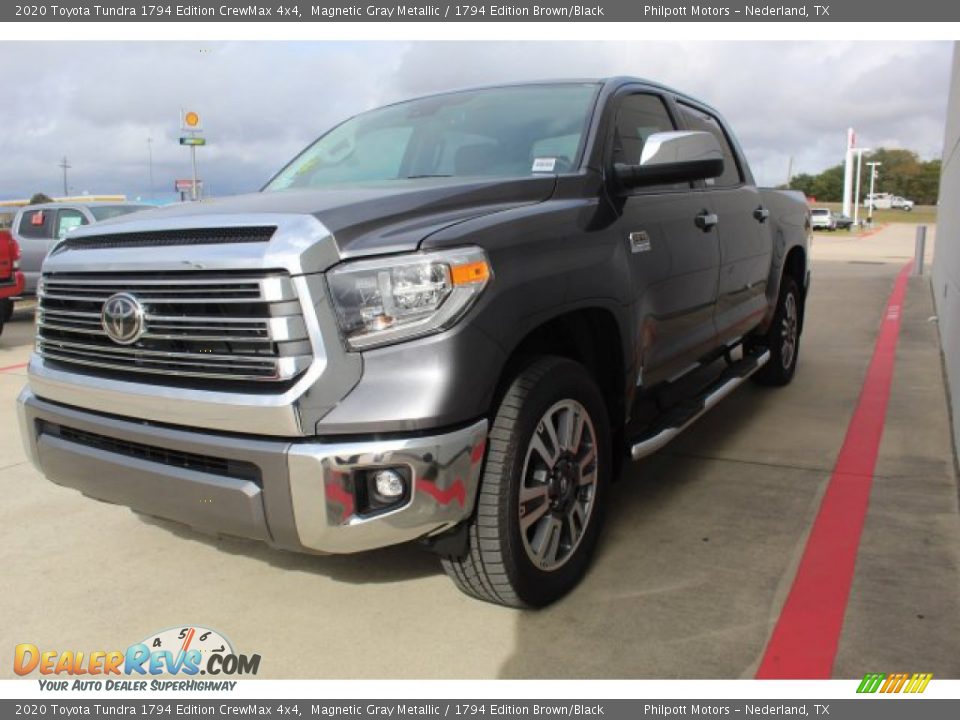 2020 Toyota Tundra 1794 Edition CrewMax 4x4 Magnetic Gray Metallic / 1794 Edition Brown/Black Photo #4
