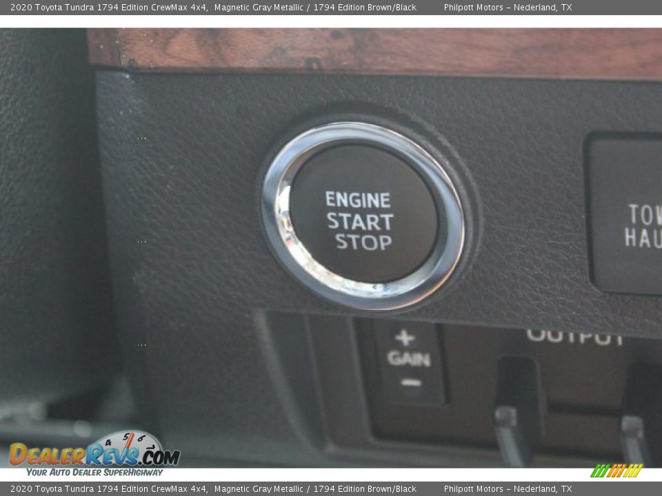 2020 Toyota Tundra 1794 Edition CrewMax 4x4 Magnetic Gray Metallic / 1794 Edition Brown/Black Photo #20