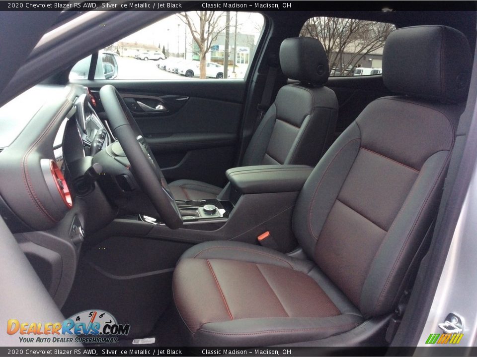 Jet Black Interior - 2020 Chevrolet Blazer RS AWD Photo #2