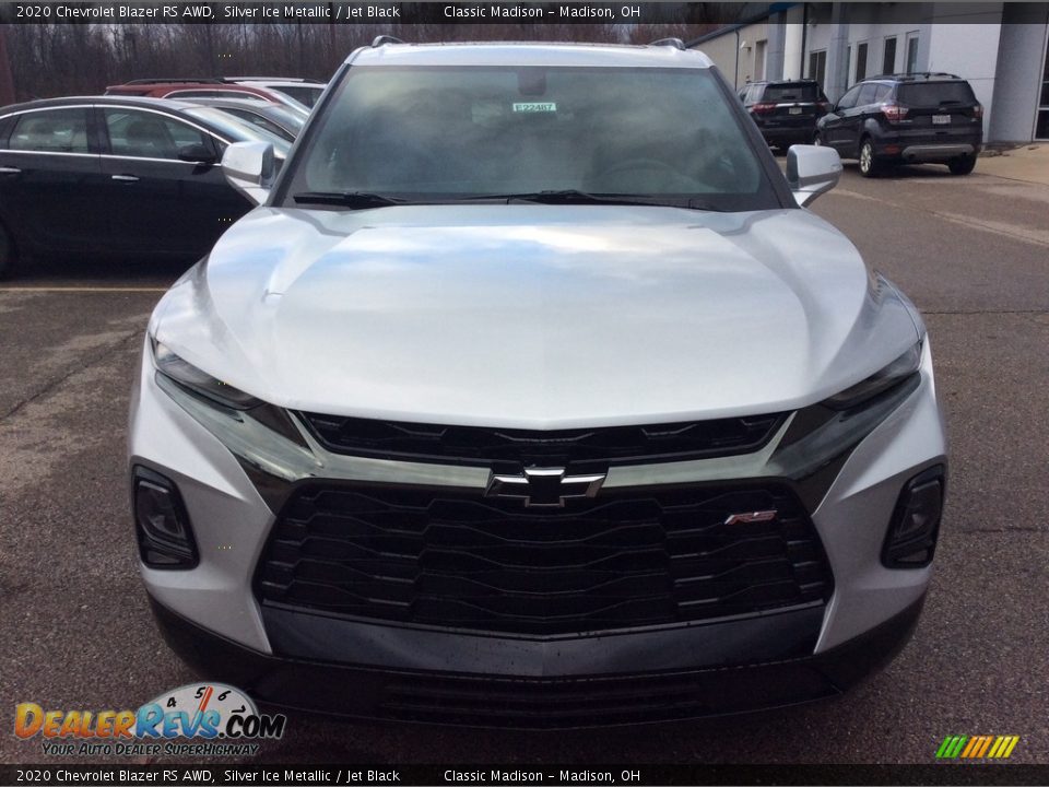 2020 Chevrolet Blazer RS AWD Silver Ice Metallic / Jet Black Photo #4