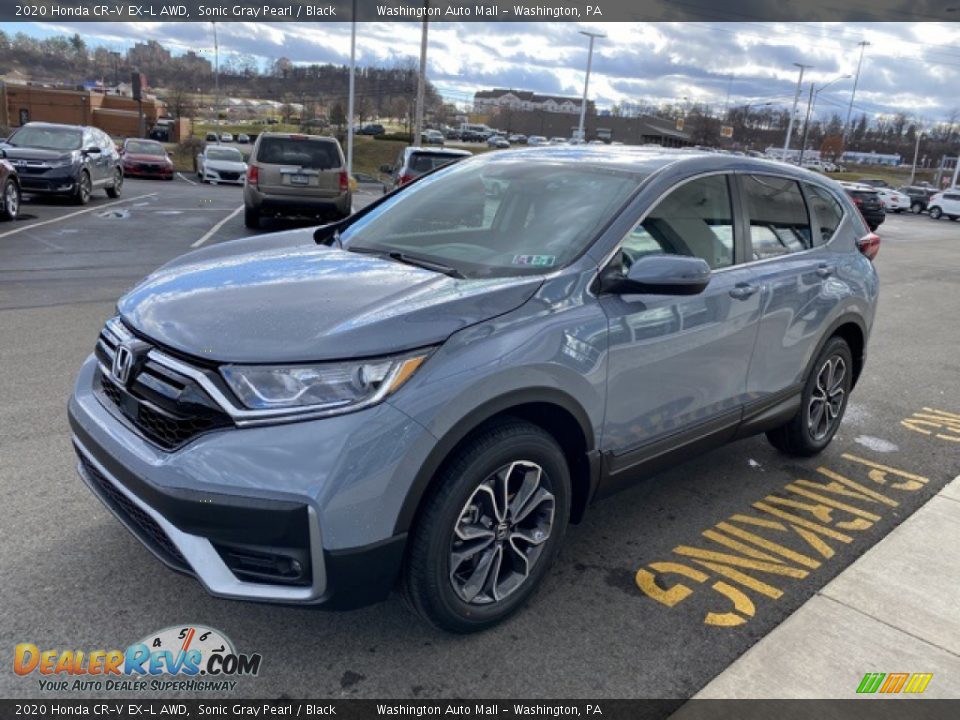 2020 Honda CR-V EX-L AWD Sonic Gray Pearl / Black Photo #4