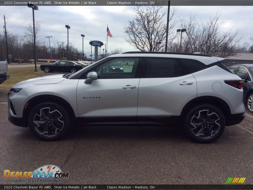 Silver Ice Metallic 2020 Chevrolet Blazer RS AWD Photo #6