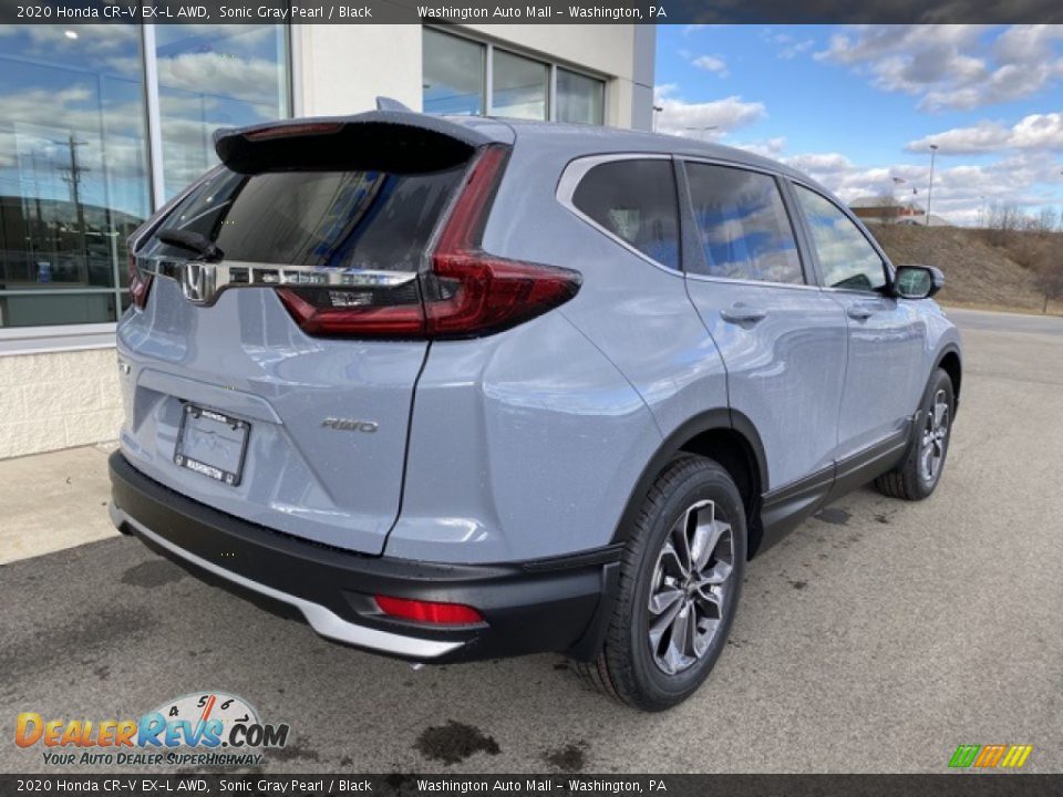 2020 Honda CR-V EX-L AWD Sonic Gray Pearl / Black Photo #7