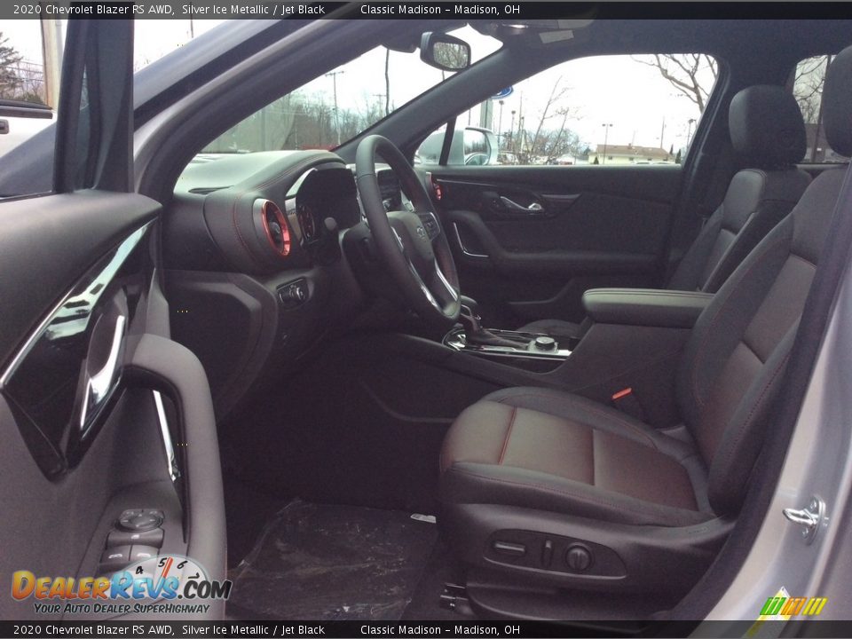 Front Seat of 2020 Chevrolet Blazer RS AWD Photo #11
