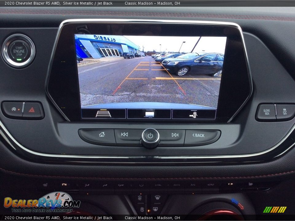 2020 Chevrolet Blazer RS AWD Silver Ice Metallic / Jet Black Photo #21
