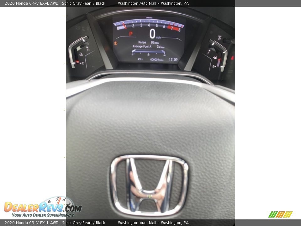 2020 Honda CR-V EX-L AWD Sonic Gray Pearl / Black Photo #29