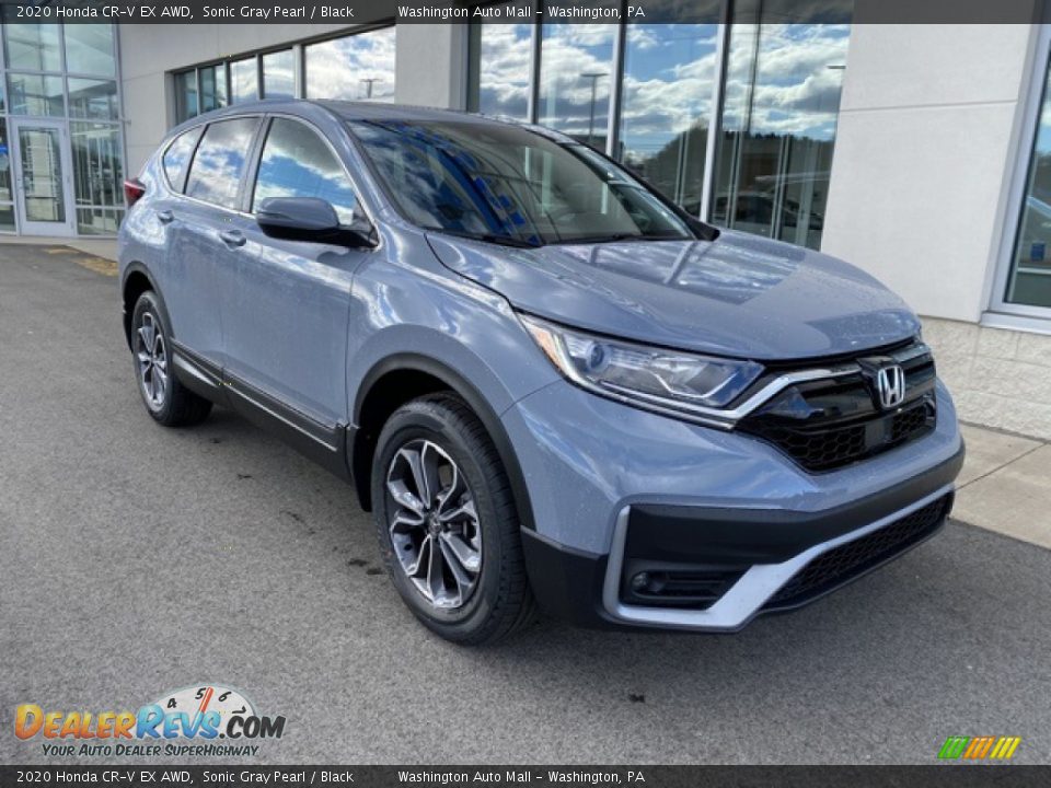 Front 3/4 View of 2020 Honda CR-V EX AWD Photo #2