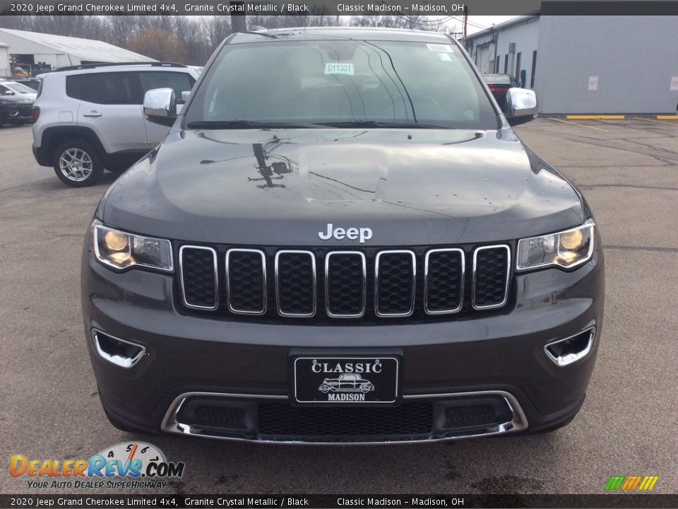 2020 Jeep Grand Cherokee Limited 4x4 Granite Crystal Metallic / Black Photo #4