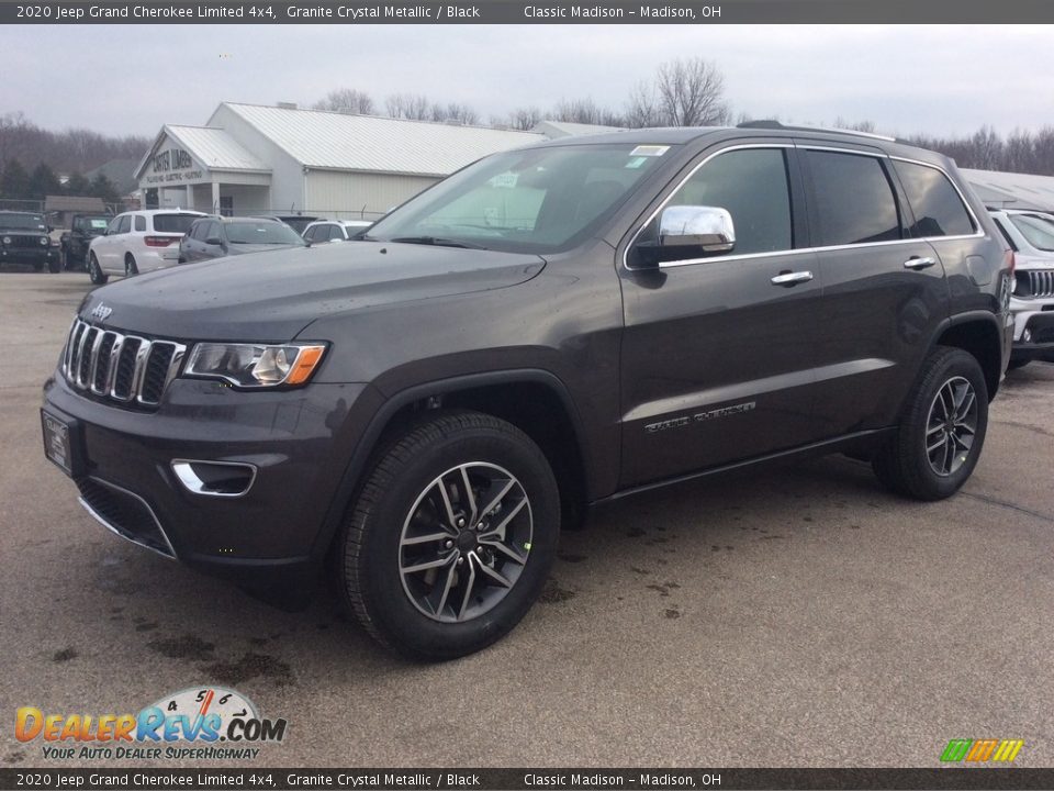 2020 Jeep Grand Cherokee Limited 4x4 Granite Crystal Metallic / Black Photo #5