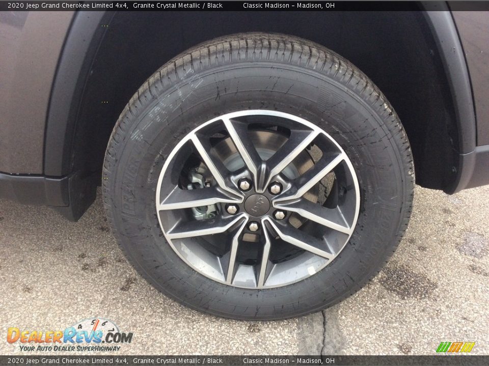 2020 Jeep Grand Cherokee Limited 4x4 Granite Crystal Metallic / Black Photo #9