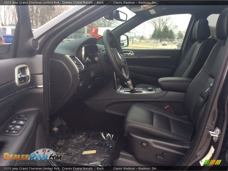 2020 Jeep Grand Cherokee Limited 4x4 Granite Crystal Metallic / Black Photo #11