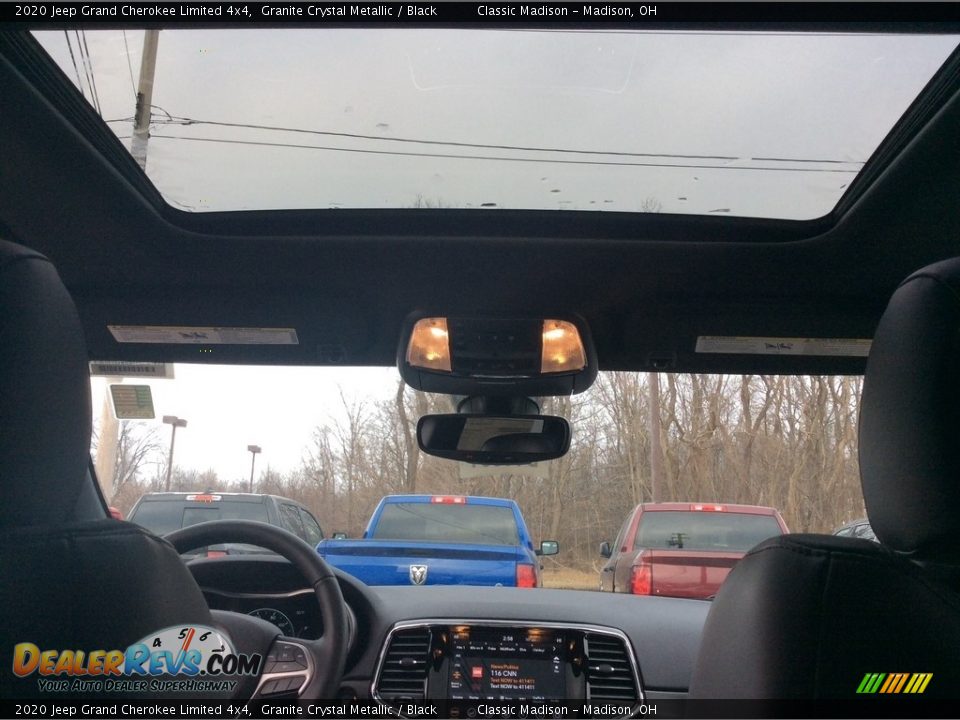 2020 Jeep Grand Cherokee Limited 4x4 Granite Crystal Metallic / Black Photo #12