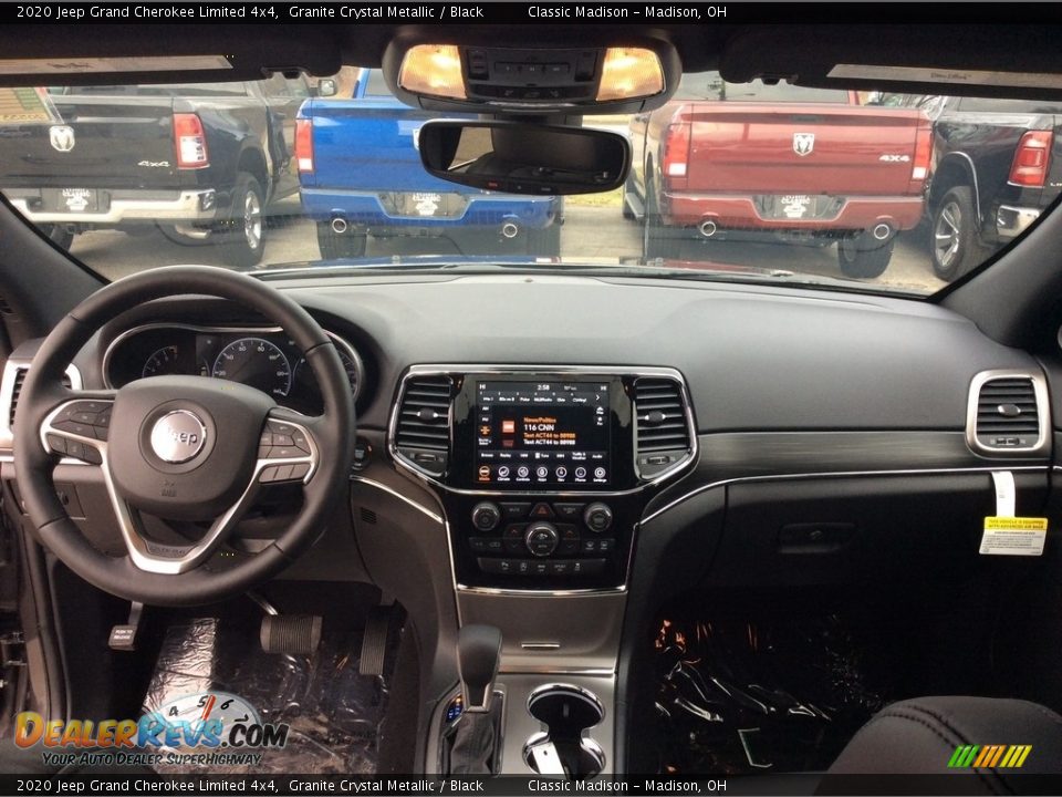 2020 Jeep Grand Cherokee Limited 4x4 Granite Crystal Metallic / Black Photo #13