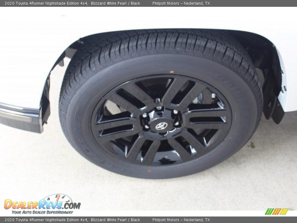 2020 Toyota 4Runner Nightshade Edition 4x4 Blizzard White Pearl / Black Photo #5