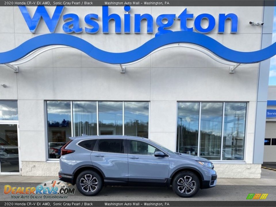 2020 Honda CR-V EX AWD Sonic Gray Pearl / Black Photo #1