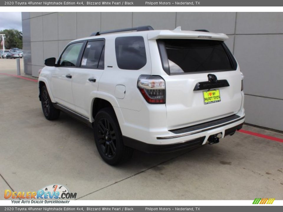 2020 Toyota 4Runner Nightshade Edition 4x4 Blizzard White Pearl / Black Photo #6