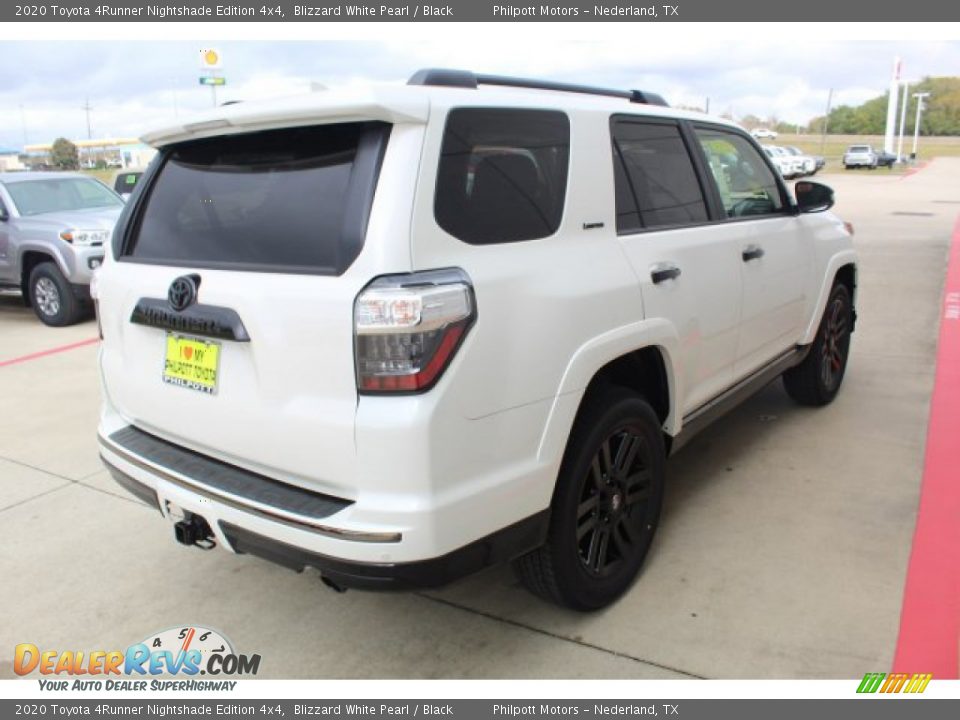2020 Toyota 4Runner Nightshade Edition 4x4 Blizzard White Pearl / Black Photo #8