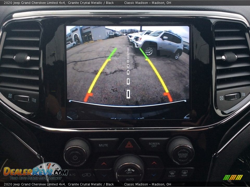 2020 Jeep Grand Cherokee Limited 4x4 Granite Crystal Metallic / Black Photo #17