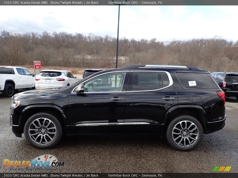2020 GMC Acadia Denali AWD Ebony Twilight Metallic / Jet Black Photo #9