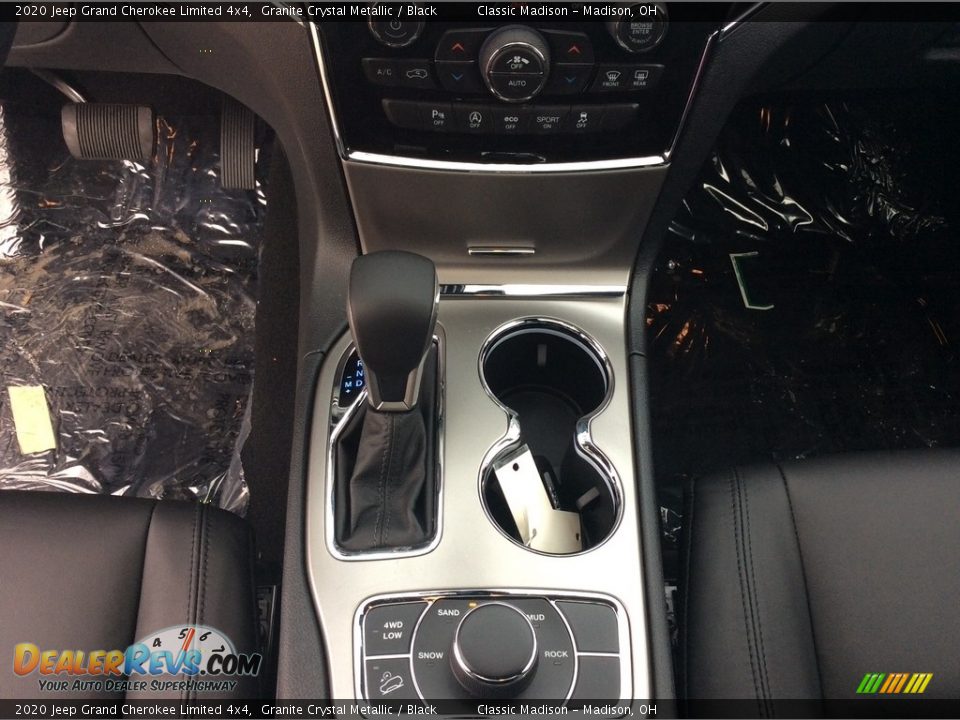 2020 Jeep Grand Cherokee Limited 4x4 Granite Crystal Metallic / Black Photo #18