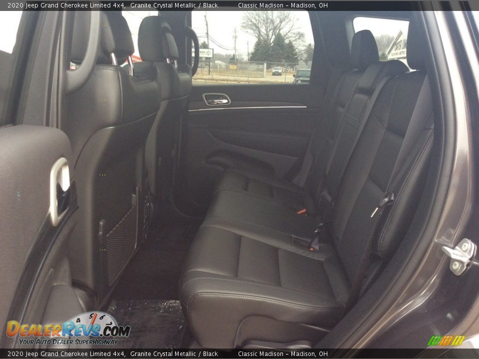2020 Jeep Grand Cherokee Limited 4x4 Granite Crystal Metallic / Black Photo #19