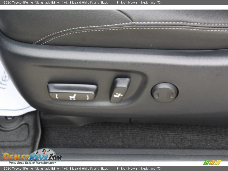 2020 Toyota 4Runner Nightshade Edition 4x4 Blizzard White Pearl / Black Photo #11