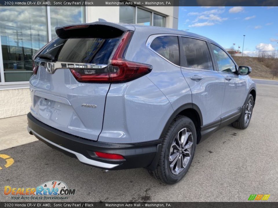2020 Honda CR-V EX AWD Sonic Gray Pearl / Black Photo #7