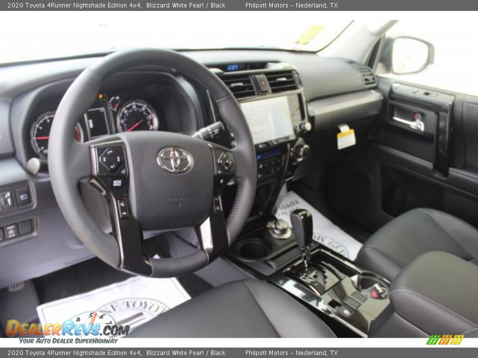 2020 Toyota 4Runner Nightshade Edition 4x4 Blizzard White Pearl / Black Photo #12