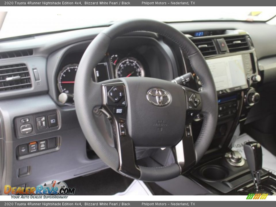 2020 Toyota 4Runner Nightshade Edition 4x4 Blizzard White Pearl / Black Photo #13